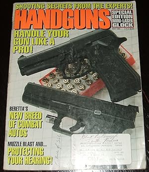 Vintage Issue of Handguns Magazine for May 1994 , Glock, Combat Autos