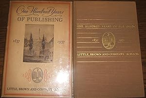 One Hundred Years of Publishing 1837-1937 // The Photos in this listing are of the book that is o...