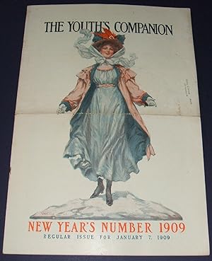 New Year's 1909 Issue of the Youth's Companion, Illustrated Cover Art