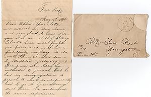 1894 Correspondence to Mr. Charles West of Youngstown, Ohio from His Uncle