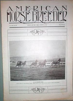 American Horse Breeder Magazine for August 14, 1912