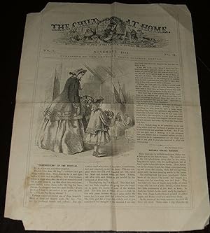 Rare 1864 Children's Magazine the Child At Home , Illustrated Engravings