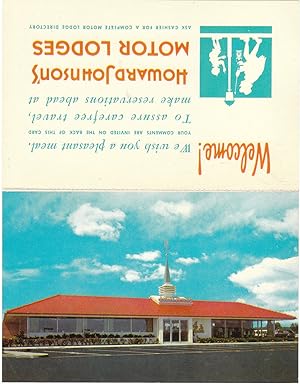 Immagine del venditore per Howard Johnson Motor Lodges Postcard and Comment Card venduto da biblioboy