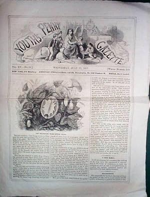 A Vintage Issue of the Youth's Penny Gazette for July 1857
