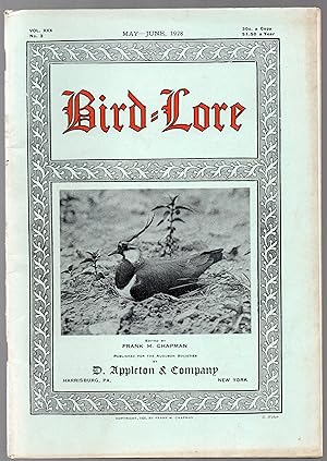 1928 May - June Issue of Bird-Lore : a Bi-Monthly Magazine Devoted to the Study and Protection of...