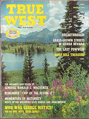 True West Magazine, for October 1971: Wolf Kill Treasure, Nevada // The Photos in this listing ar...