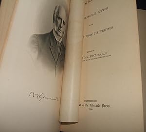 William Gammell a Biographical Sketch with Selections from His Writings