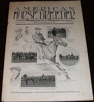 Vintage Issue of the American Horse Breeder Magazine for May 22, 1912