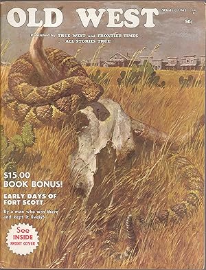 Imagen del vendedor de A Winter 1965 Issue of Old West Magazine. J. Frank Dobie a la venta por biblioboy