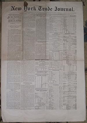 Original May 5, 1877 Issue of the New York Trade Journal