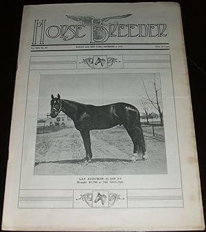 Vintage Issue of the American Horse Breeder Magazine for December 4th, 1912