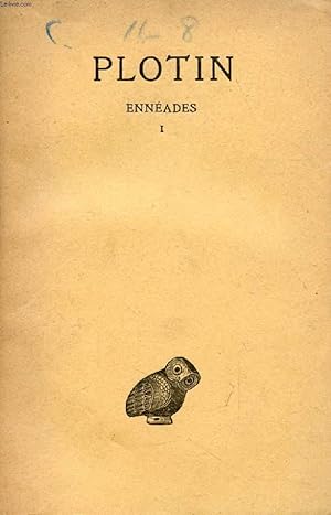 Seller image for ENNEADES, TOME I for sale by Le-Livre