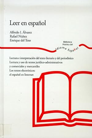 Seller image for Leer en espaol. Lectura e interpretacin del texto literario y del periodstico for sale by Imosver