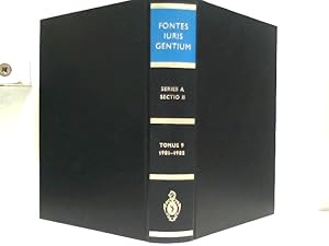 Fontes Iuris Gentium: Deutsche Rechtsprechung in völkerrechtlichen Fragen / Decisions of German C...