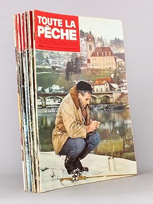 Toute la pêche , Année 1963 complète ( lot de 12 numéros, du n° 8 de janvier au n° 19 de décembre...