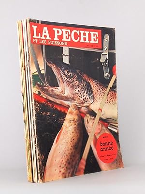 La pêche et les poissons ( année 1966, lot de 10 numéros, du n° 249 de janvier au n° 260 de décem...