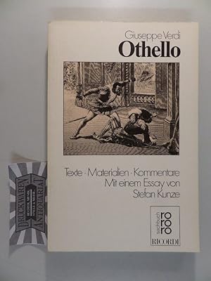Bild des Verkufers fr Othello. Texte, Materialien, Kommentare. zum Verkauf von Druckwaren Antiquariat