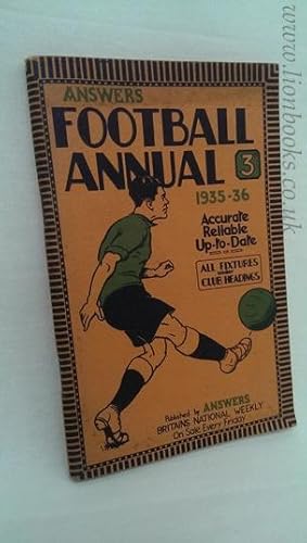 Answers Football Handbook 1935-36