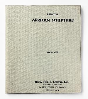 Primitive African Sculpture (May, 1933)