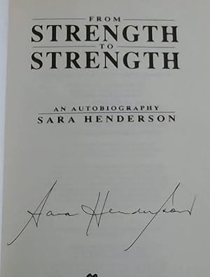 Immagine del venditore per From Strength to Strength: An Autobiography venduto da Chapter 1