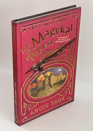 Rare The Magykal Papers (Septimus Heap) -Signed Lined and Dated UK HB
