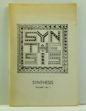 Imagen del vendedor de Synthesis: A Multidisciplinary Journal of Ideas, Volume 1, Number 1 (Spring 1976) a la venta por Cat's Cradle Books