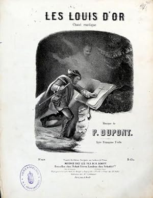 Bild des Verkufers fr Les Louis d`Or. Chant rustique (Lyre franaise No. 484) zum Verkauf von Paul van Kuik Antiquarian Music