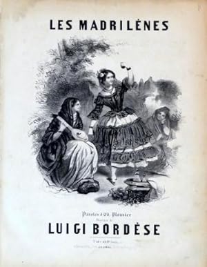 Seller image for Les Madrilnes. Paroles d. Ed. Plouvier (Le Monde musicale, No. 44 et 45, 12e anne) for sale by Paul van Kuik Antiquarian Music