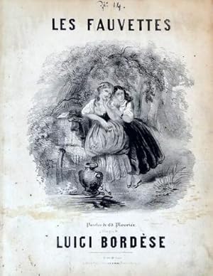 Seller image for Les fauvettes. Paroles de Ed. Plouvier (Le monde musical. No. 33, 12e annee) for sale by Paul van Kuik Antiquarian Music