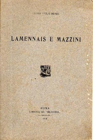 Lamennais e Mazzini
