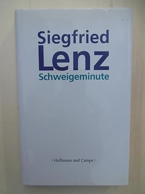 Imagen del vendedor de Schweigeminute. Novelle. a la venta por Antiquariat Steinwedel