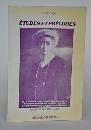 Imagen del vendedor de Etudes et Prludes a la venta por Librairie Raimbeau