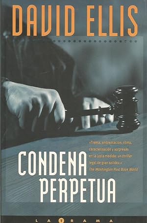 Image du vendeur pour CONDENA PERPETUA mis en vente par Librovicios