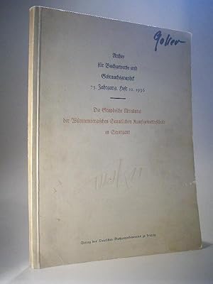 Archiv für Buchgewerbe und Gebrauchsgraphik. 73. Jahrgang. Heft 10. 1936 - Die Graphische Abteilu...