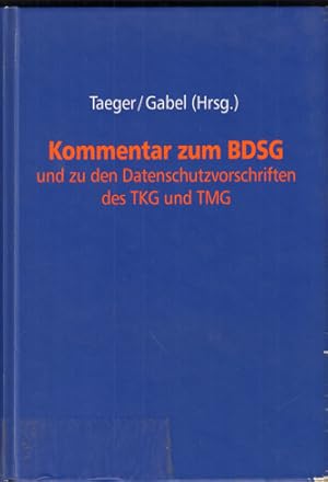 Immagine del venditore per Kommentar zum BDSG und zu den Datenschutzvorschriften des TKG und TMG. venduto da Antiquariat Neue Kritik