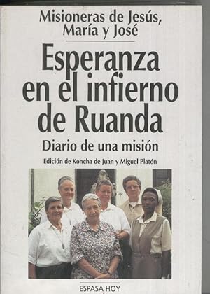 Imagen del vendedor de Misioneras de Jesus,Maria y Jose. Esperanza en el infierno de Ruanda a la venta por El Boletin