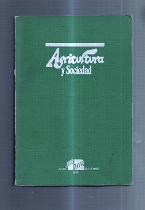 Imagen del vendedor de Agricultura y Sociedad numero 12: julio/septiembre 1979 a la venta por El Boletin