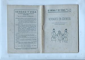 Imagen del vendedor de De Broma y de Veras numero 434: Verdades en cuentos a la venta por El Boletin