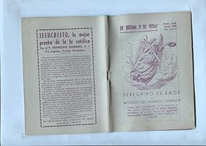 Immagine del venditore per De Broma y de Veras numero 448: Peregrino de amor o misterio del sagrado corazon venduto da El Boletin