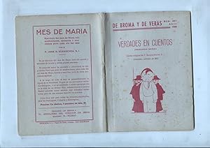 Imagen del vendedor de De Bromas y de Veras numero 437: Verdades en cuentos a la venta por El Boletin