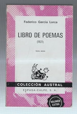 Imagen del vendedor de Austra numero 1451: Federico Garcia Lorca: Libro de poemas 1921 a la venta por El Boletin