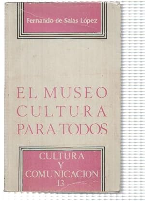 Seller image for El Museo cultura para todos for sale by El Boletin