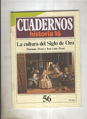 Imagen del vendedor de Cuadernos Historia 16 numero 056:La cultura el siglo de oro a la venta por El Boletin