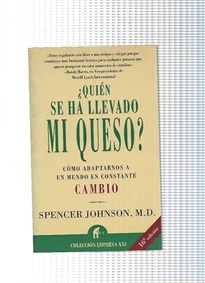 Immagine del venditore per Quien se ha llevado mi queso: como adaptarnos a un mundo en constante cambio venduto da El Boletin