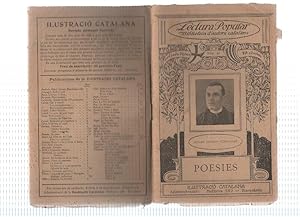 Seller image for Lectura Popular: Biblioteca dautors catalans: Poesies de Mossen Jacinto Verdaguer for sale by El Boletin