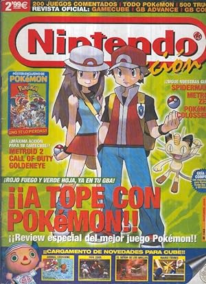 Revista: NINTENDO ACCION, No.143: Pokemon Verde hoja y Rojo Fuego (2005)