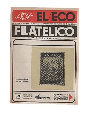 El Eco Filatelico y Numismatico numero 0490: La Biblia en los sellos