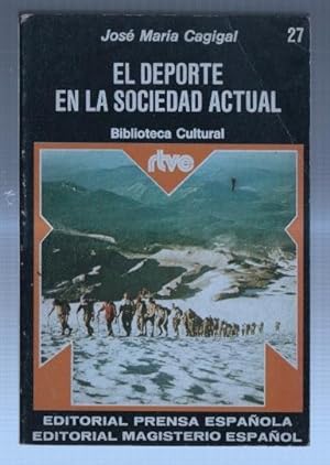 Imagen del vendedor de Biblioteca Cultural RTVE numero 27: El deporte en la sociedad actual a la venta por El Boletin