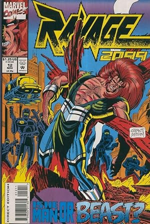 Seller image for RAVAGE 2099, Vol.1 No.12: Nature of the Beast for sale by El Boletin
