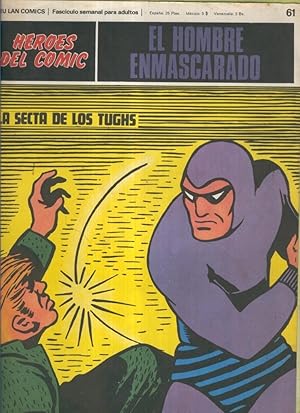 Bild des Verkufers fr El hombre enmascarado de Burulan numero 61: La secta de los Tughs zum Verkauf von El Boletin